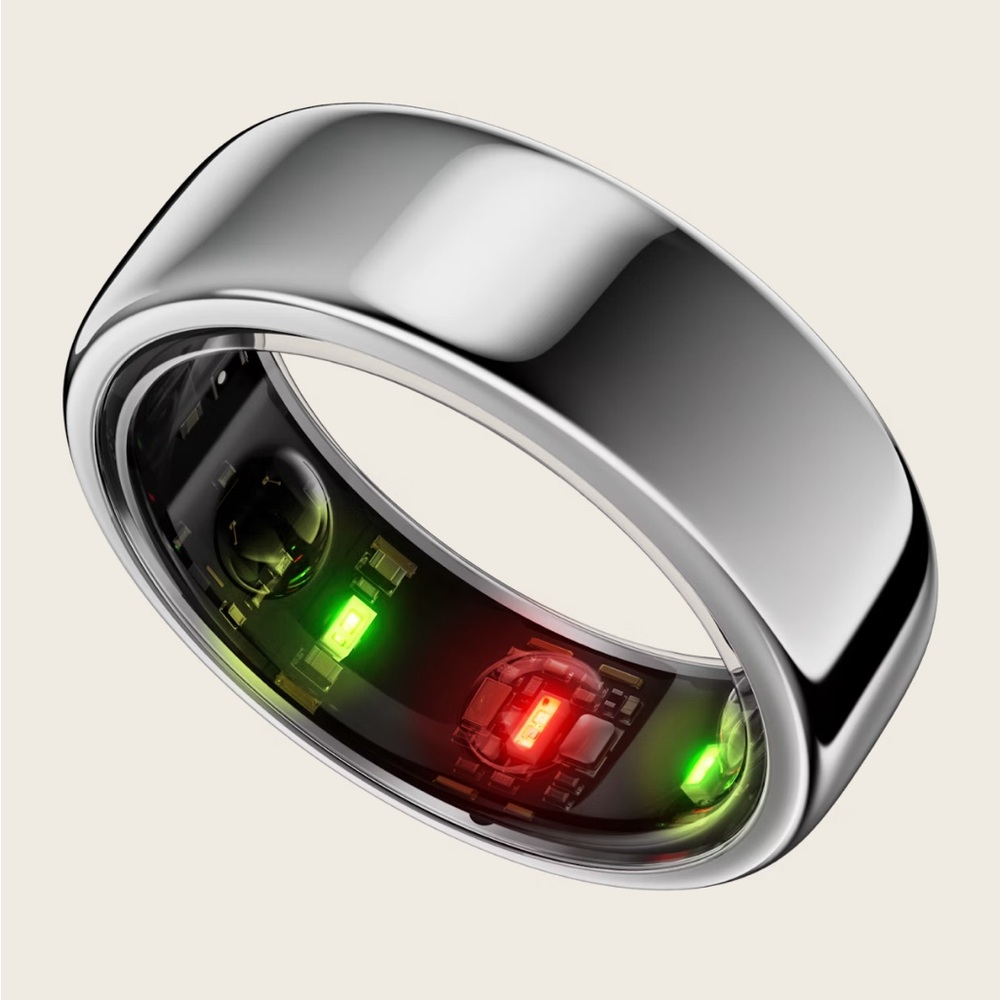 Oura Ring Gen3 Silver Horizon Size 9